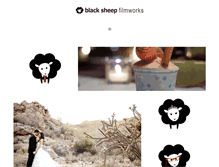 Tablet Screenshot of blacksheepfilmworks.com